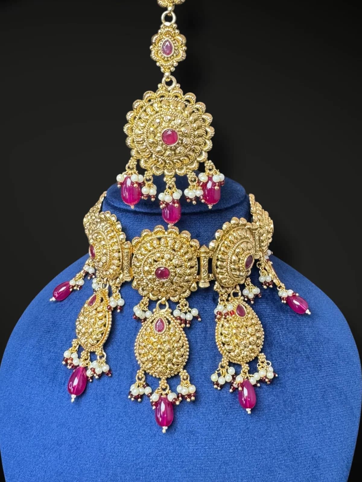 Heritage Antique Gold Choker - View 3