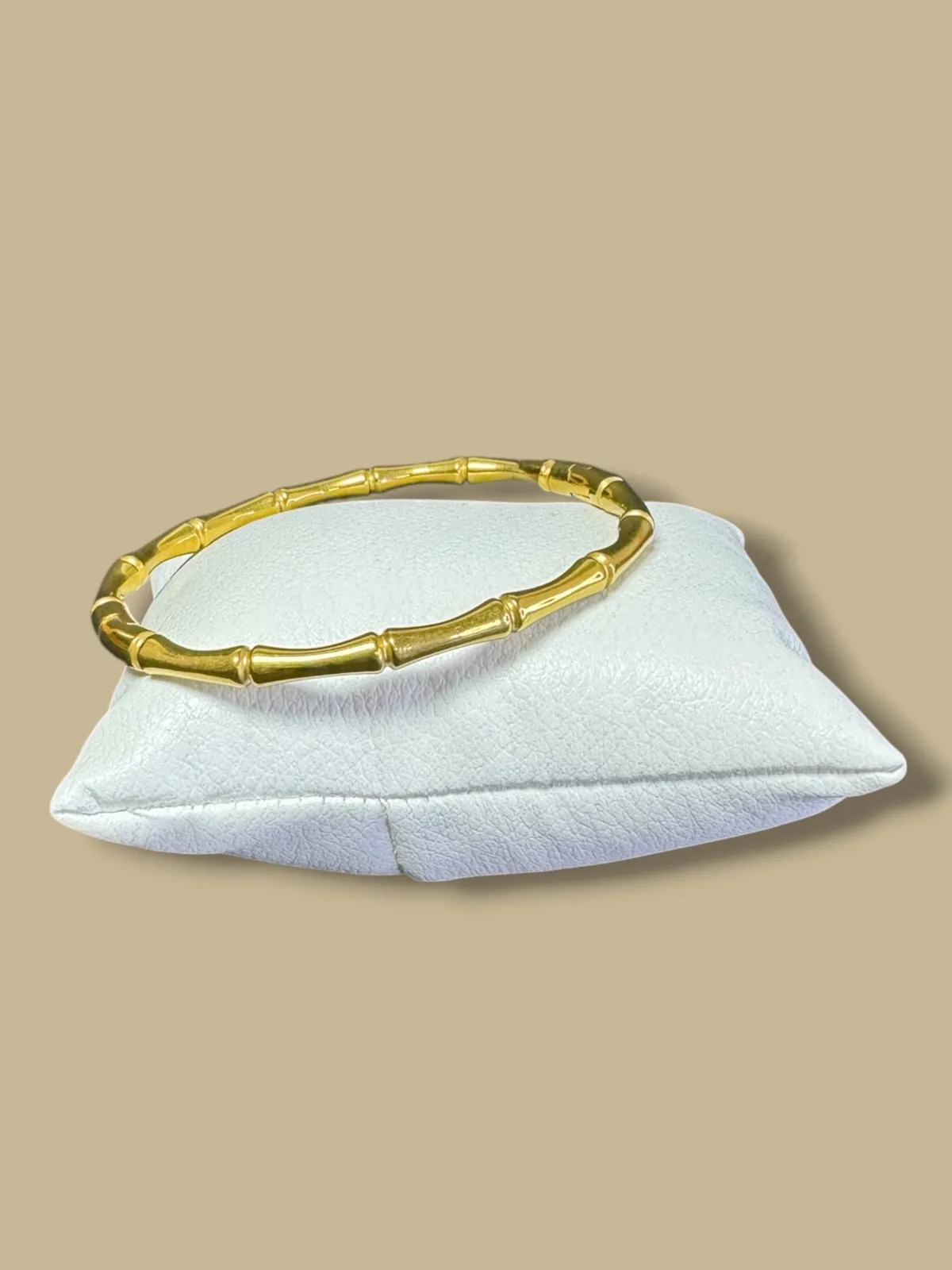 Bangle Bracelet with Pavé Inlay