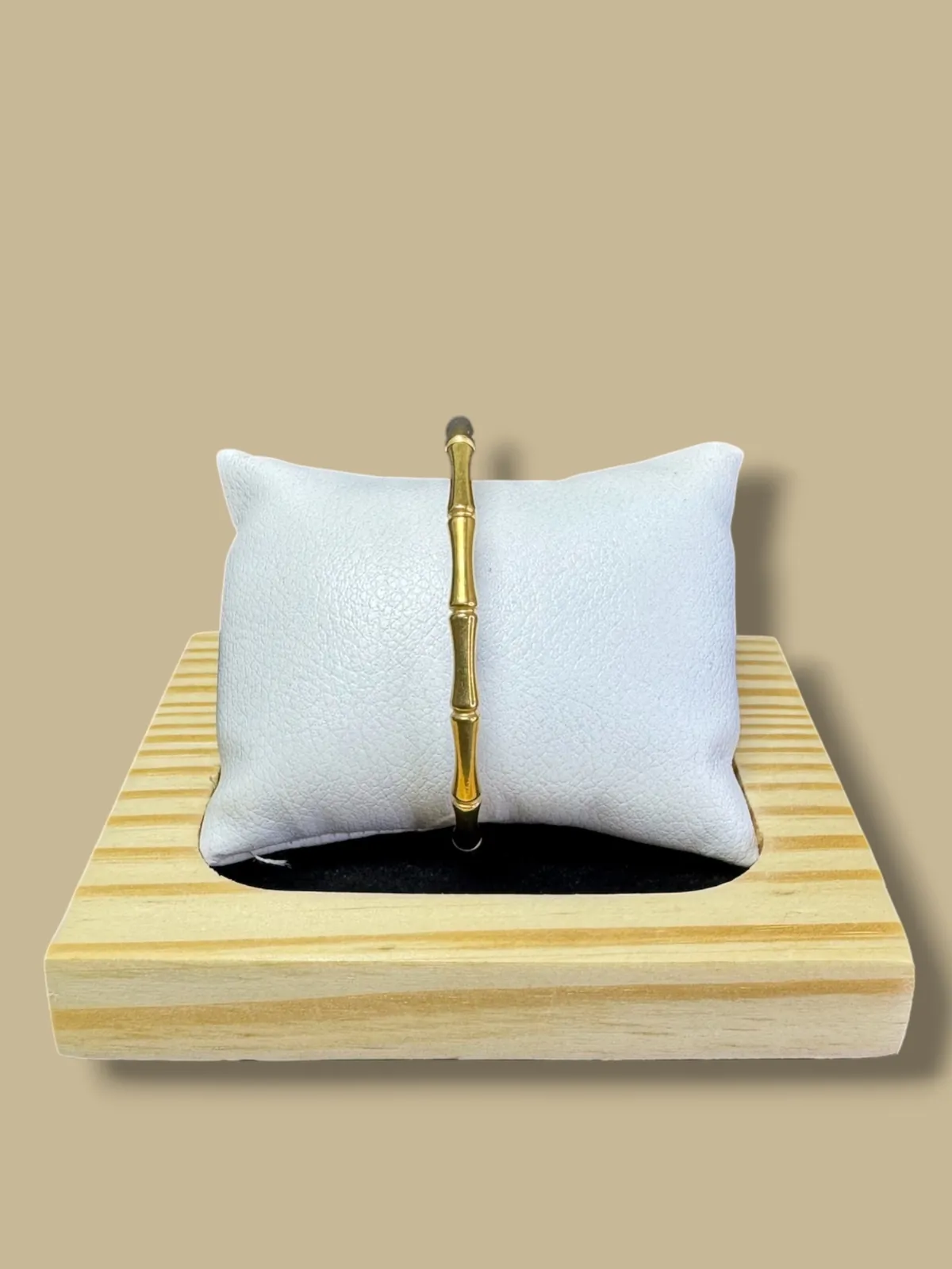 Bangle Bracelet with Pavé Inlay - View 2